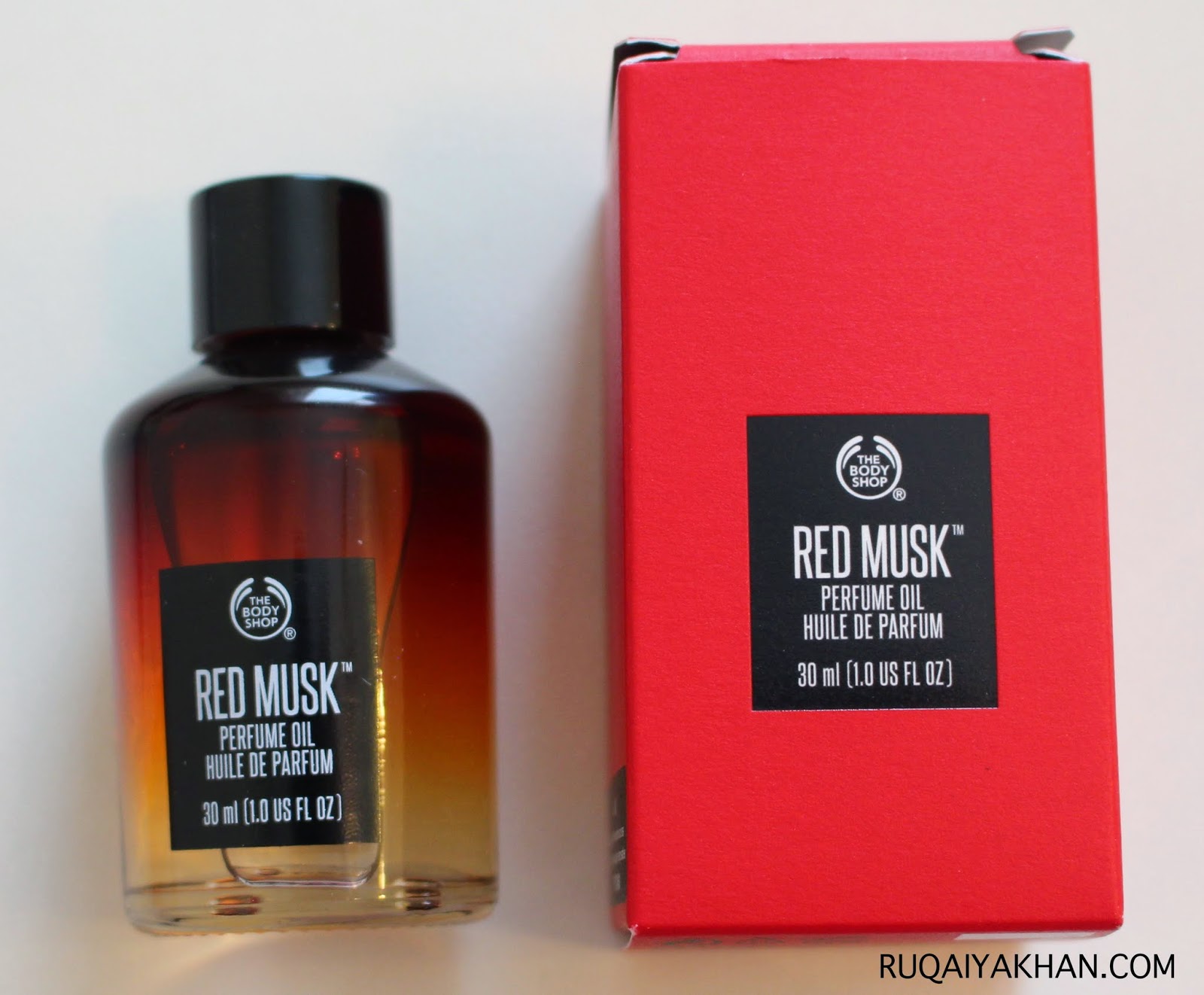 afsked bekendtskab aluminium Ruqaiya Khan: RED MUSK Perfume Oil by The Body Shop Review