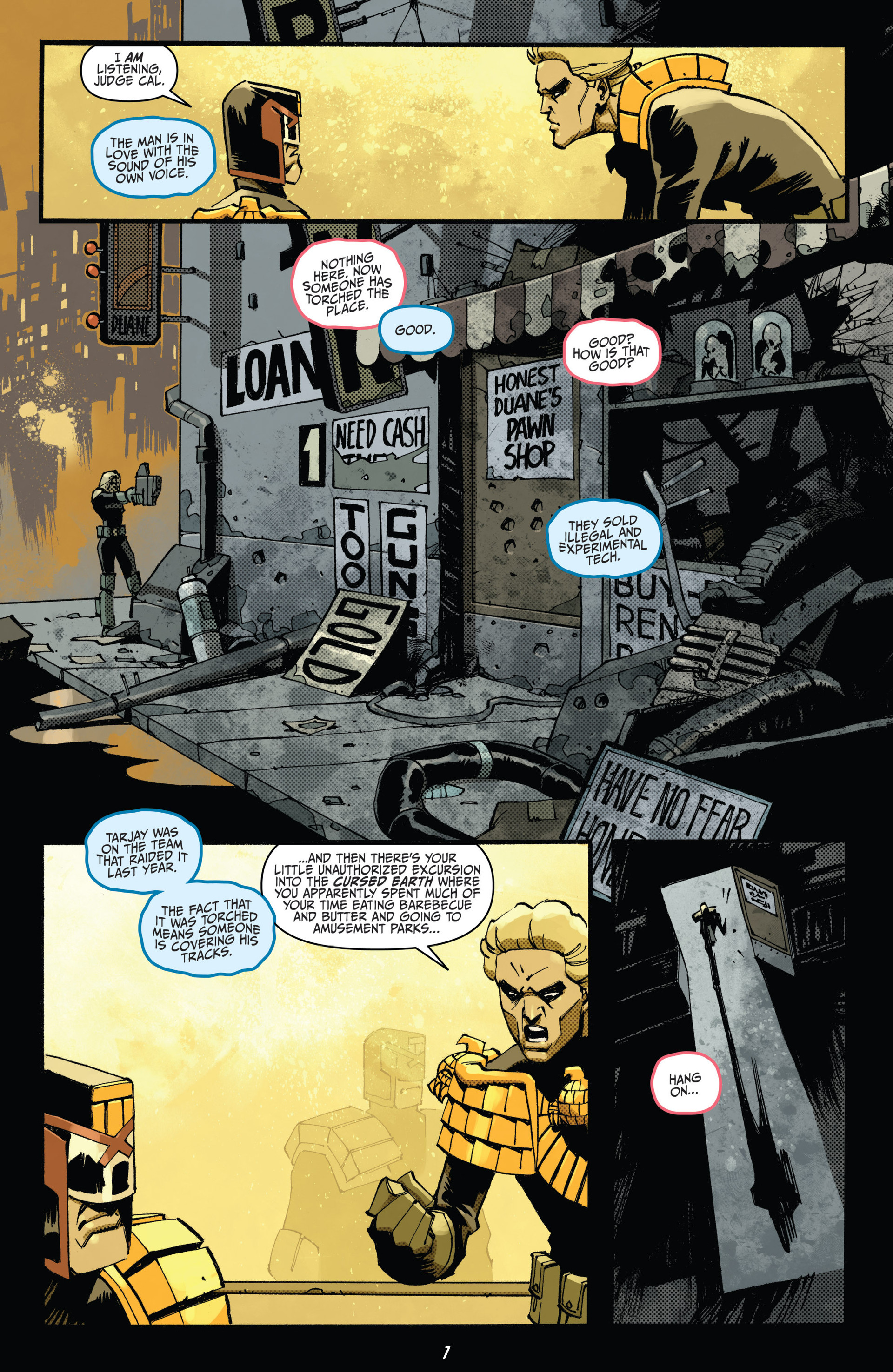 Read online Judge Dredd (2012) comic -  Issue #15 - 9