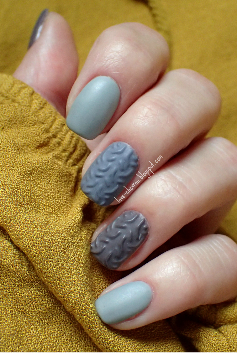 sweterkowy manicure krok po kroku sweterkowe paznokcie wzory