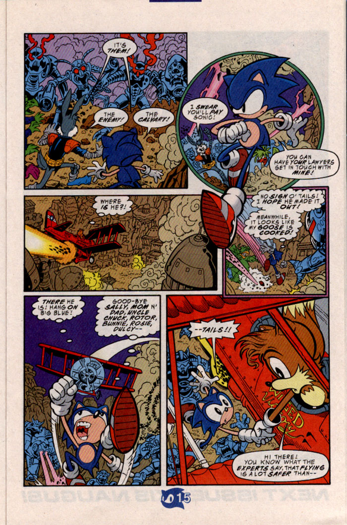 Read online Sonic The Hedgehog comic -  Issue #63 - 18