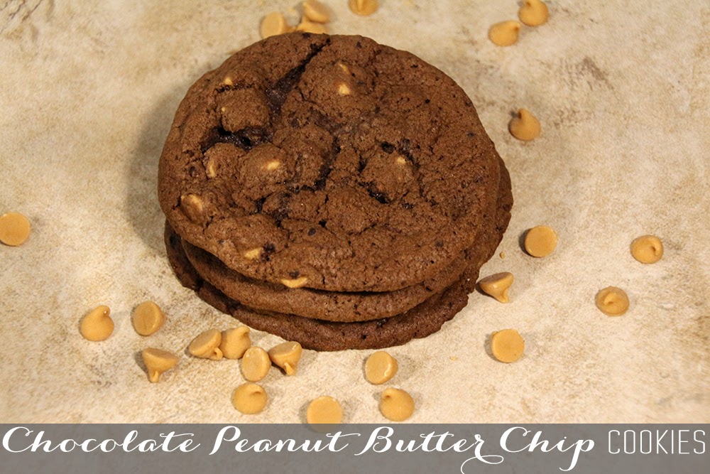 Chocolate Peanut Butter Chip Cookies