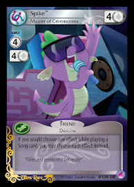 My Little Pony Spike, Master of Ceremonies Seaquestria and Beyond CCG Card