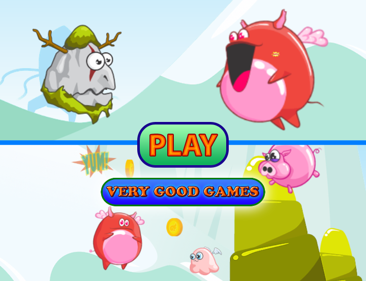Monster Snack Time - free online game for Android smartphones and tablets. for iPads and iPhones, for Windows and Mac computers