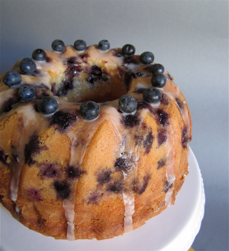 Zitronen-Blaubeer-Joghurt-Gugl