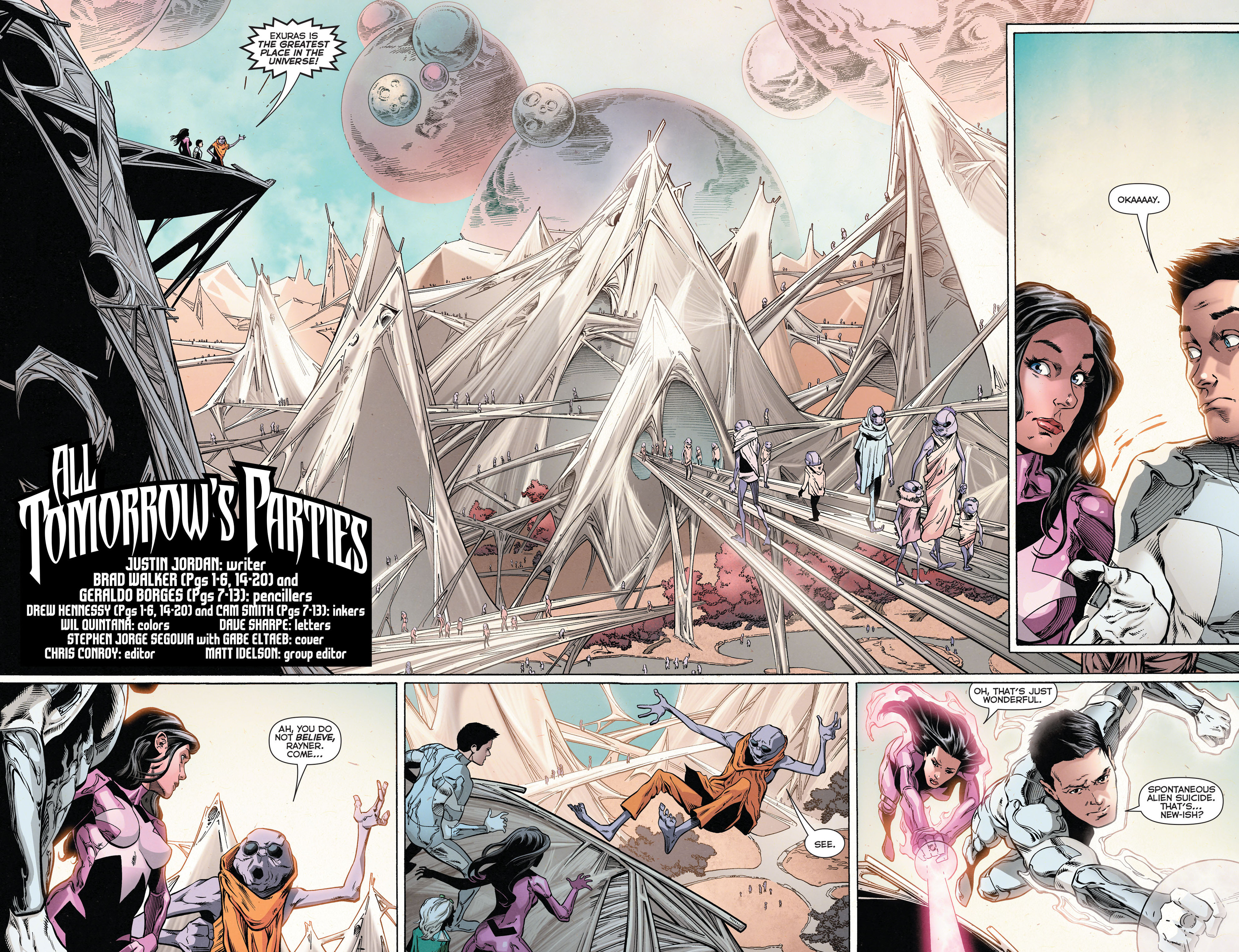 Read online Green Lantern: New Guardians comic -  Issue #25 - 5
