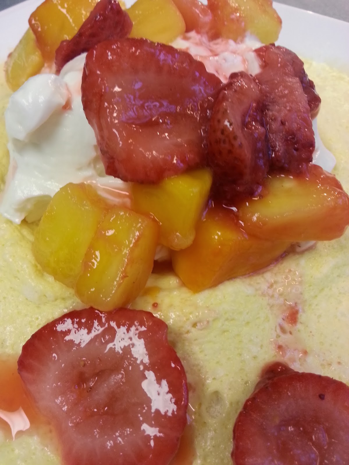 Venus Crossing with Liss Tropical Delight Microwave Protein Pancake