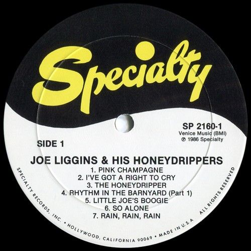 Be Bop Wino Joe Liggins And His Honeydrippers joe liggins and his honeydrippers