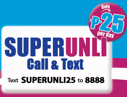 Globe Super Unli 25 