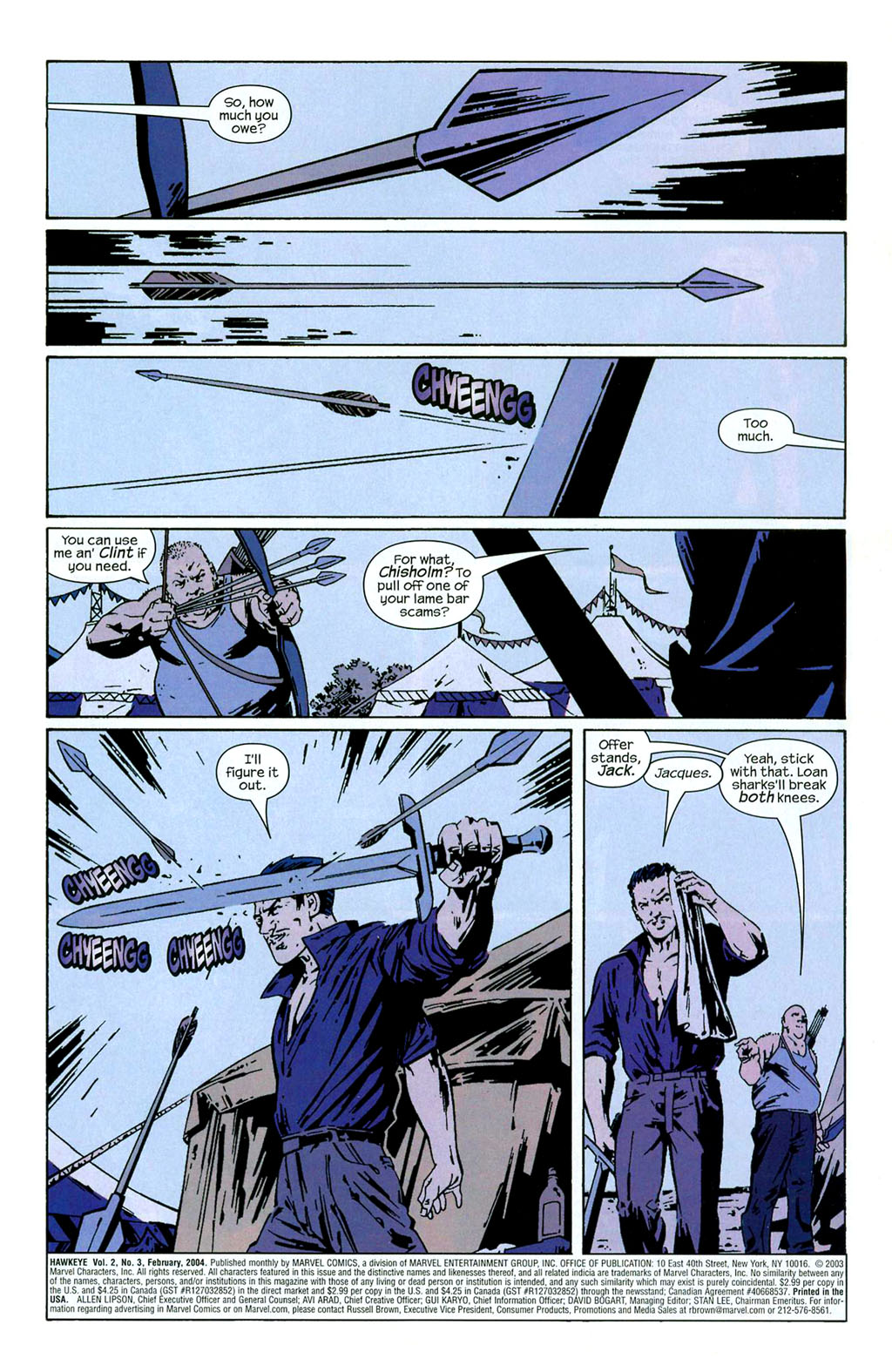 Hawkeye (2003) Issue #3 #3 - English 2 Hawkeye (2003) Issue #3 #3 - English 2