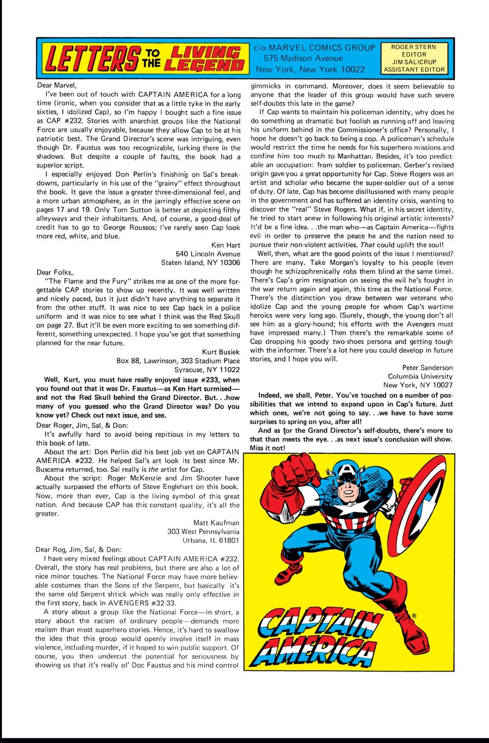 Read online Captain America (1968) comic -  Issue #235 - 19