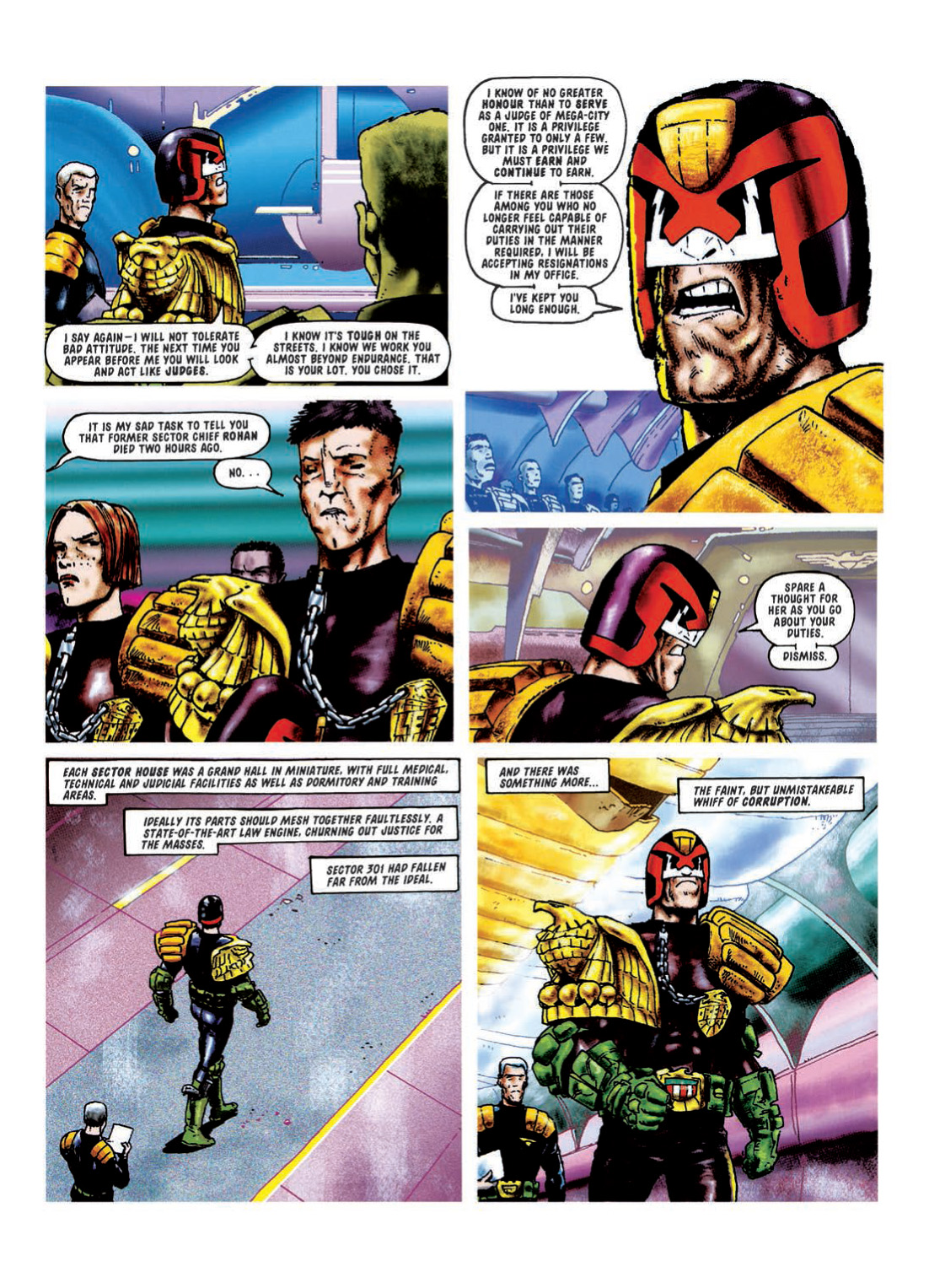 Read online Judge Dredd: The Complete Case Files comic -  Issue # TPB 24 - 99