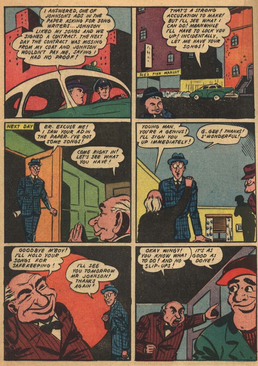 Read online Pep Comics comic -  Issue #50 - 28