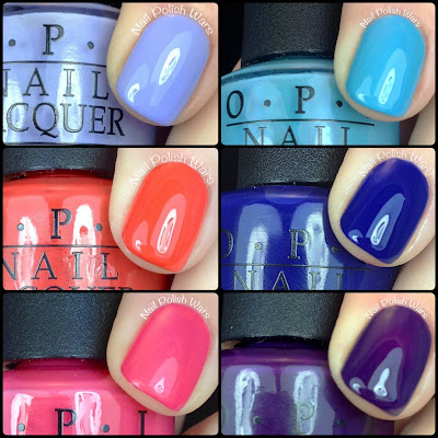 Nail Polish Wars: OPI Euro Centrale Collection Swatch & Review