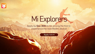 Xiaomi is looking for Mi Explorers before the launch of Redmi Note 4 in India