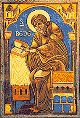 Αποτέλεσμα εικόνας για Saint Bede the Confessor, Hieromonk of Wearmouth-Jarrow (+735)