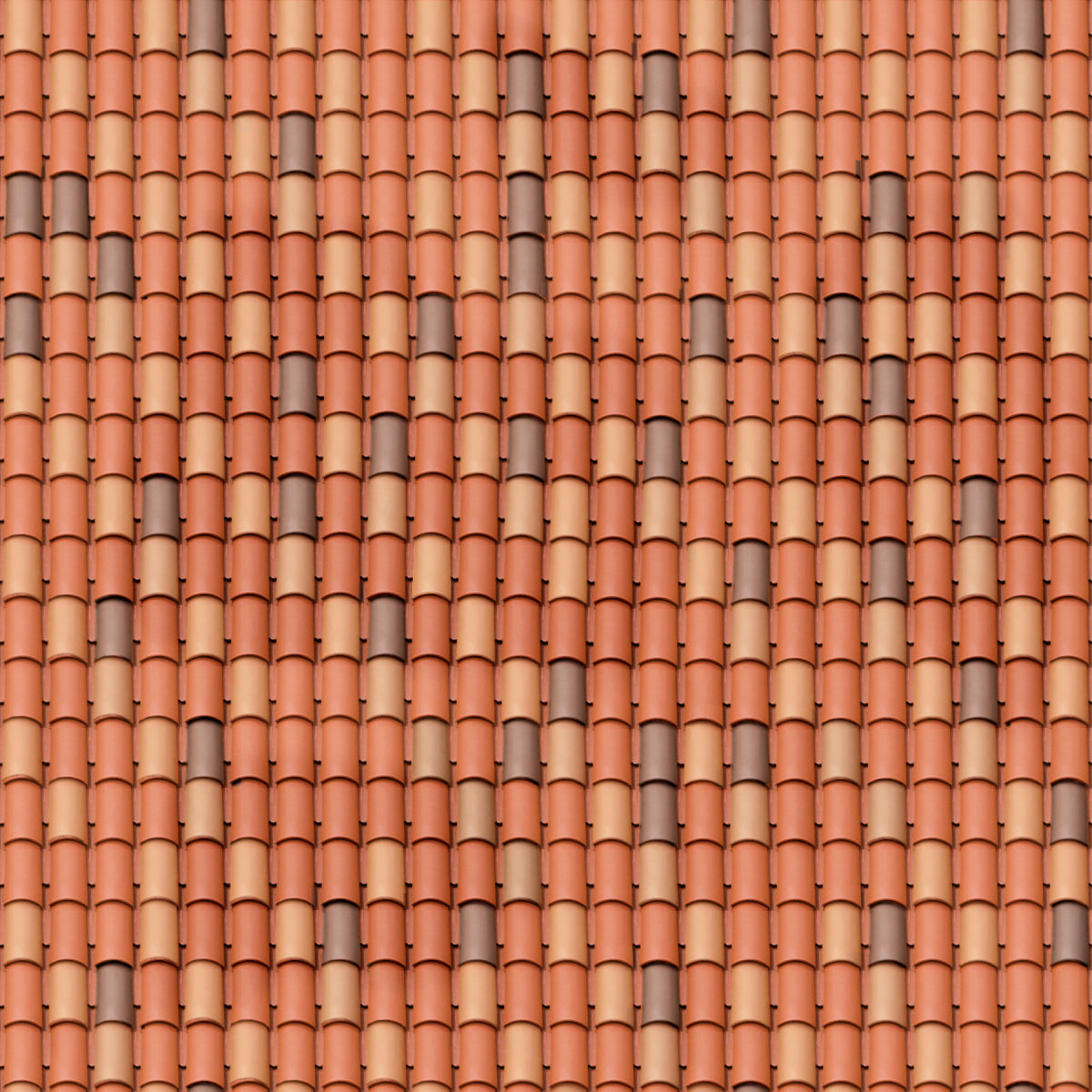 Roof Tile Texture Seamless