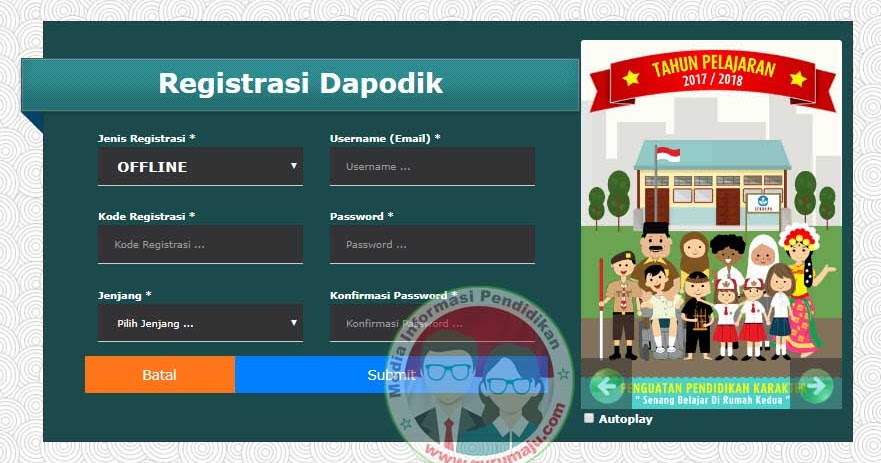 Permasalahan Pengisian Menu Jadwal Pada Aplikasi Dapodik