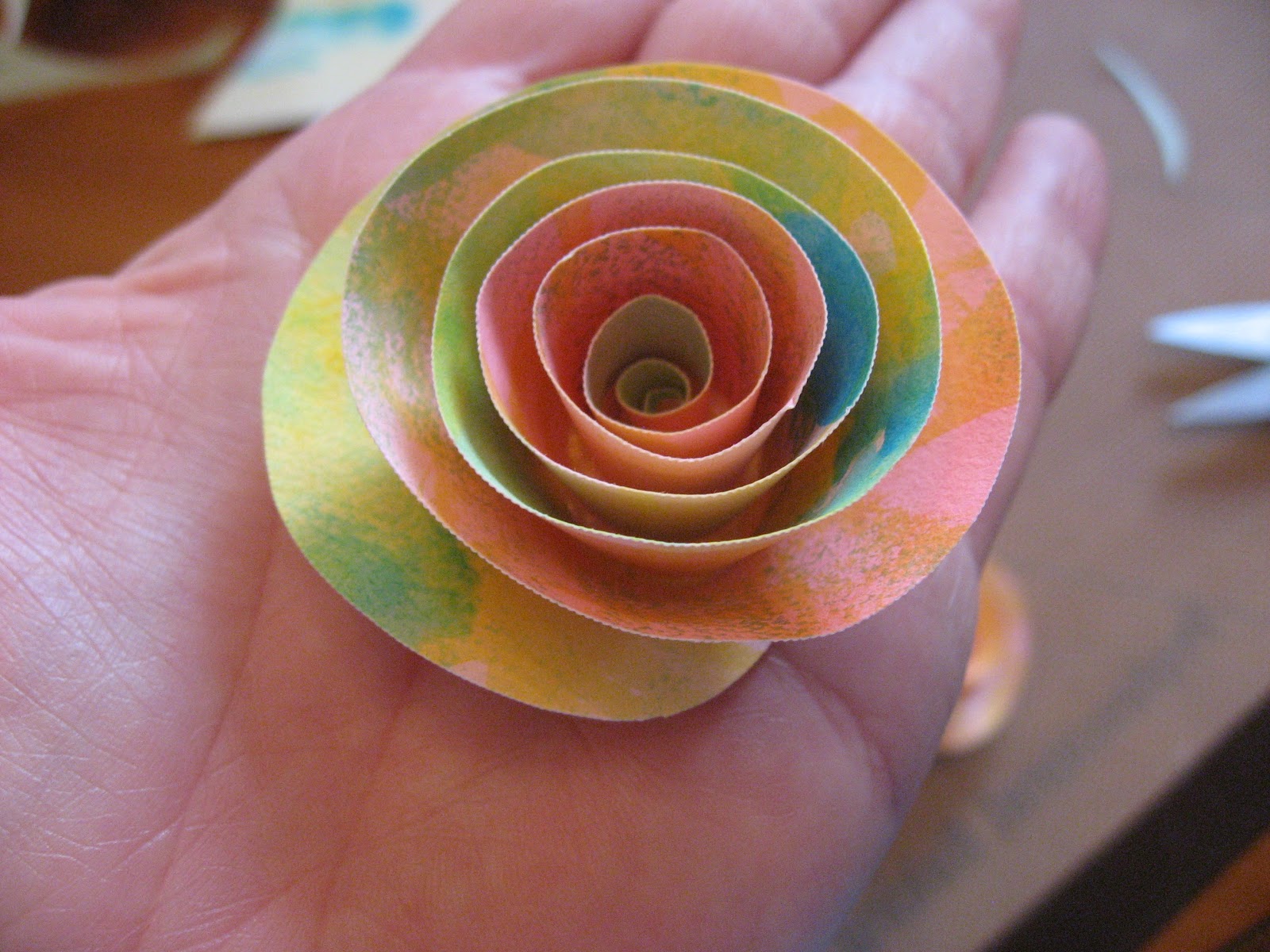 Deborah's Journal Spiral Flowers