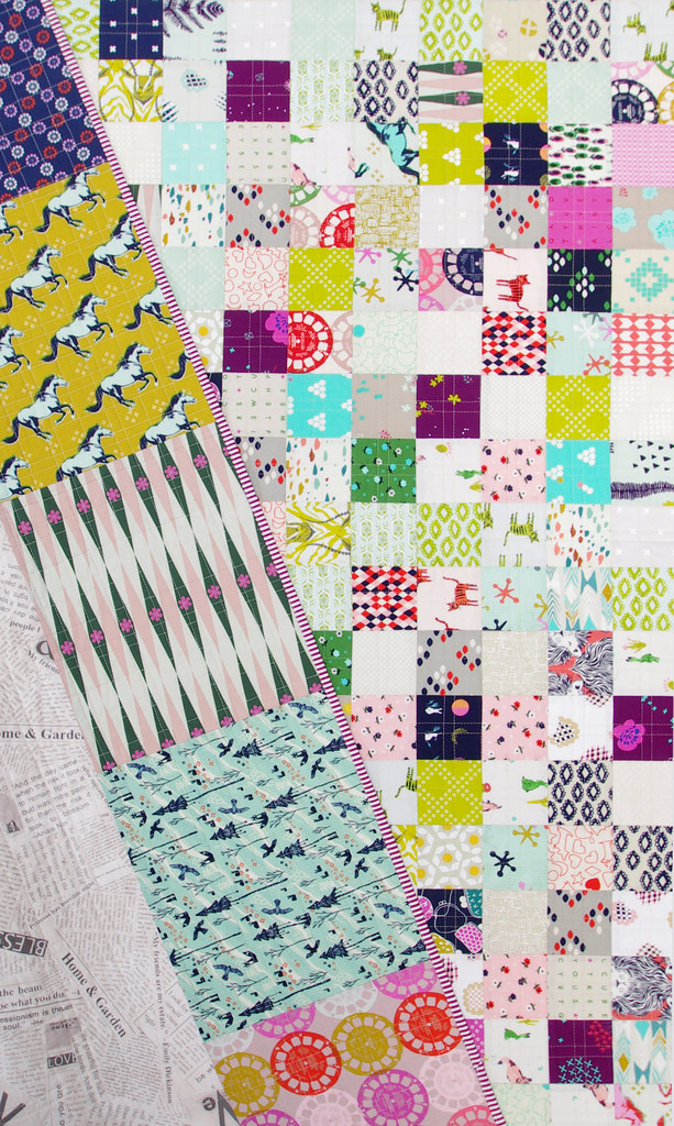 Red Pepper Quilts Cotton and Steel A Finished Quilt