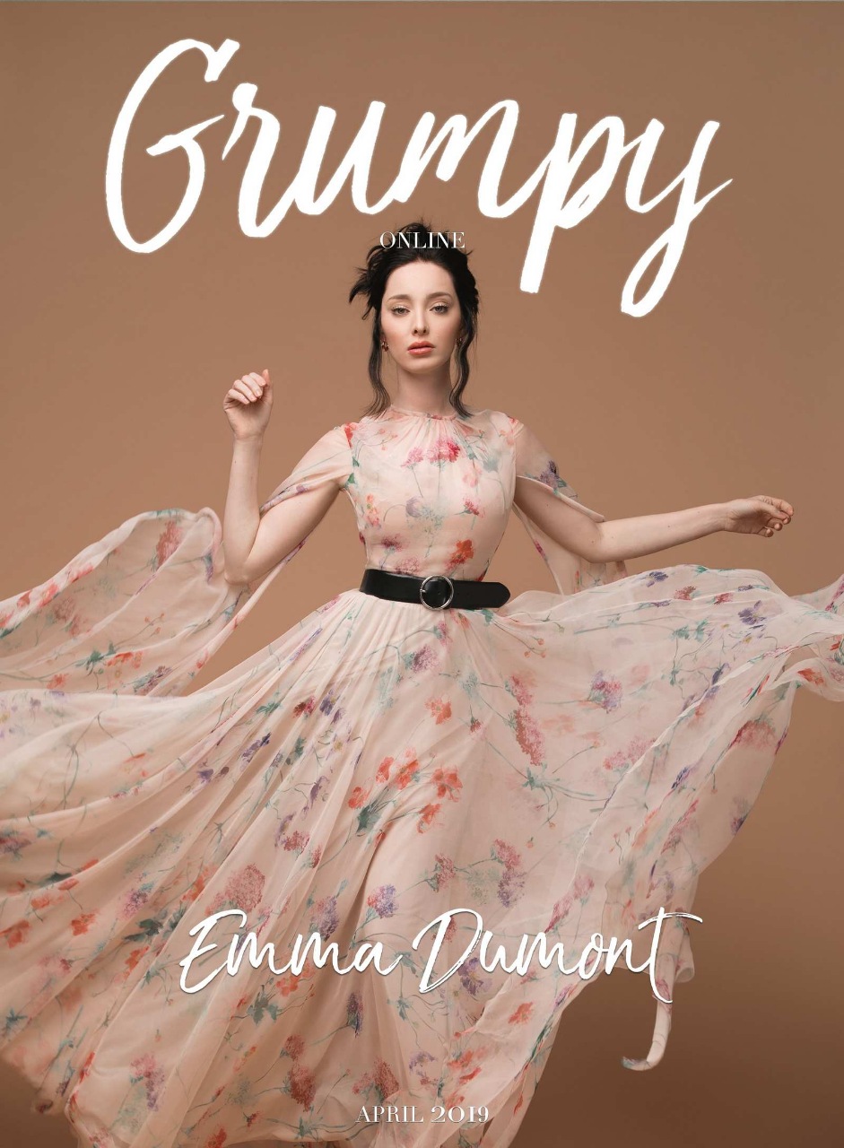 eyval.net : Emma Dumont - Grumpy Magazine, April 2019