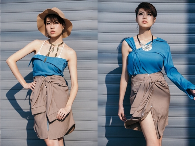 SAMEorNOT: One Shirts with 7 Looks -11 襯衫1+1穿搭術,創造大於2的時尚度!把襯衫當做變型金剛Look×7【看宣娜】