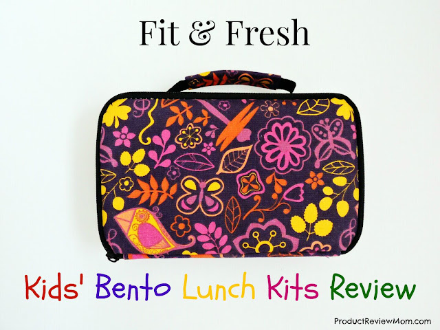 Fit & Fresh Kids' Bento Lunch Kits Review and Giveaway Ends 8/13  via  www.productreviewmom.com