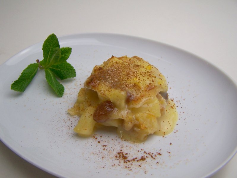 Dessert - Süße Lasagne mit Äpfeln und Rosinen - Nettetipps