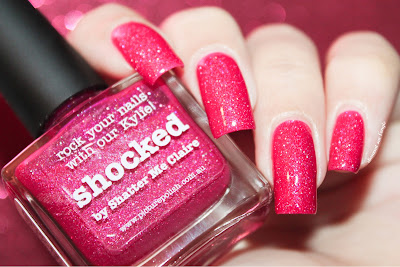 Swatch of the nail polish "Shocked" by Picture Polish