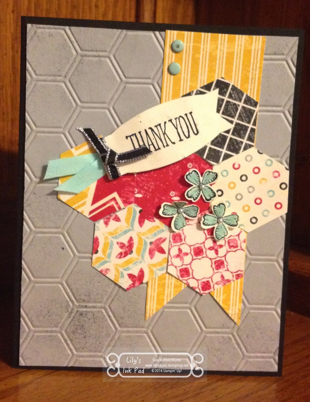Lily's Ink Pad: Stampin' Addicts DSP Blog Hop: Flashback