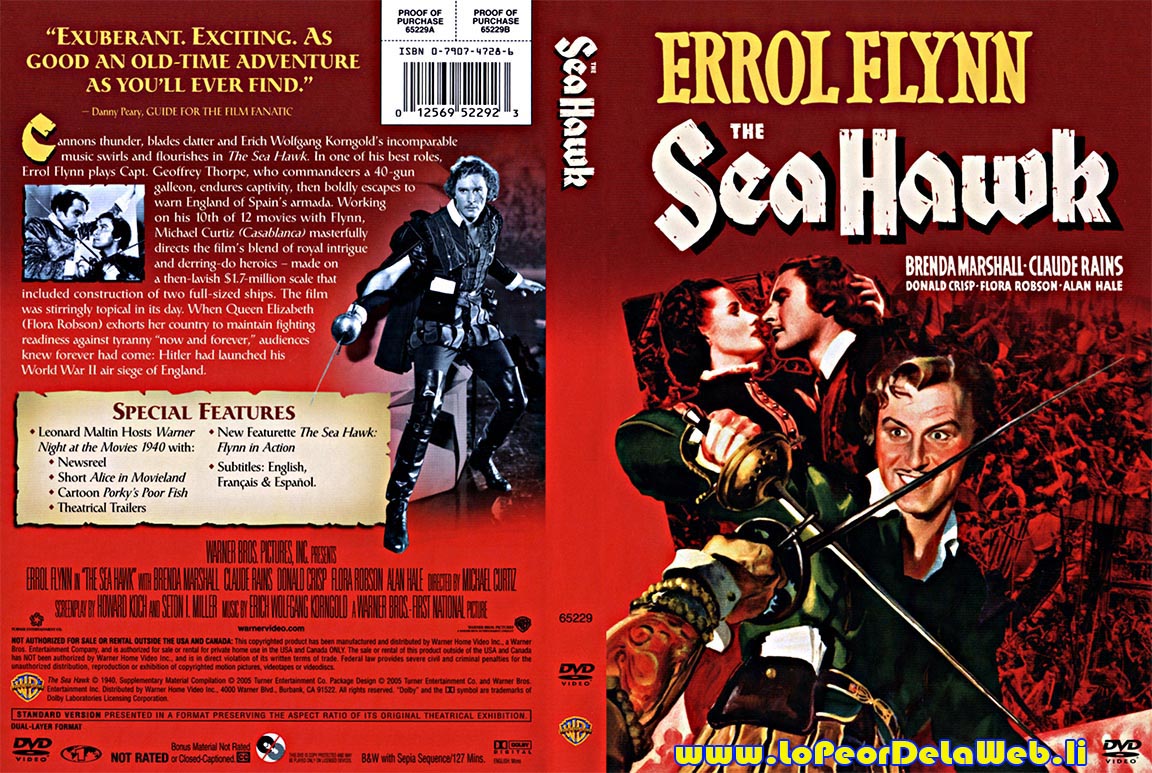 El Halcón de los Mares (The Sea Hawk / Errol Flynn / 1940)