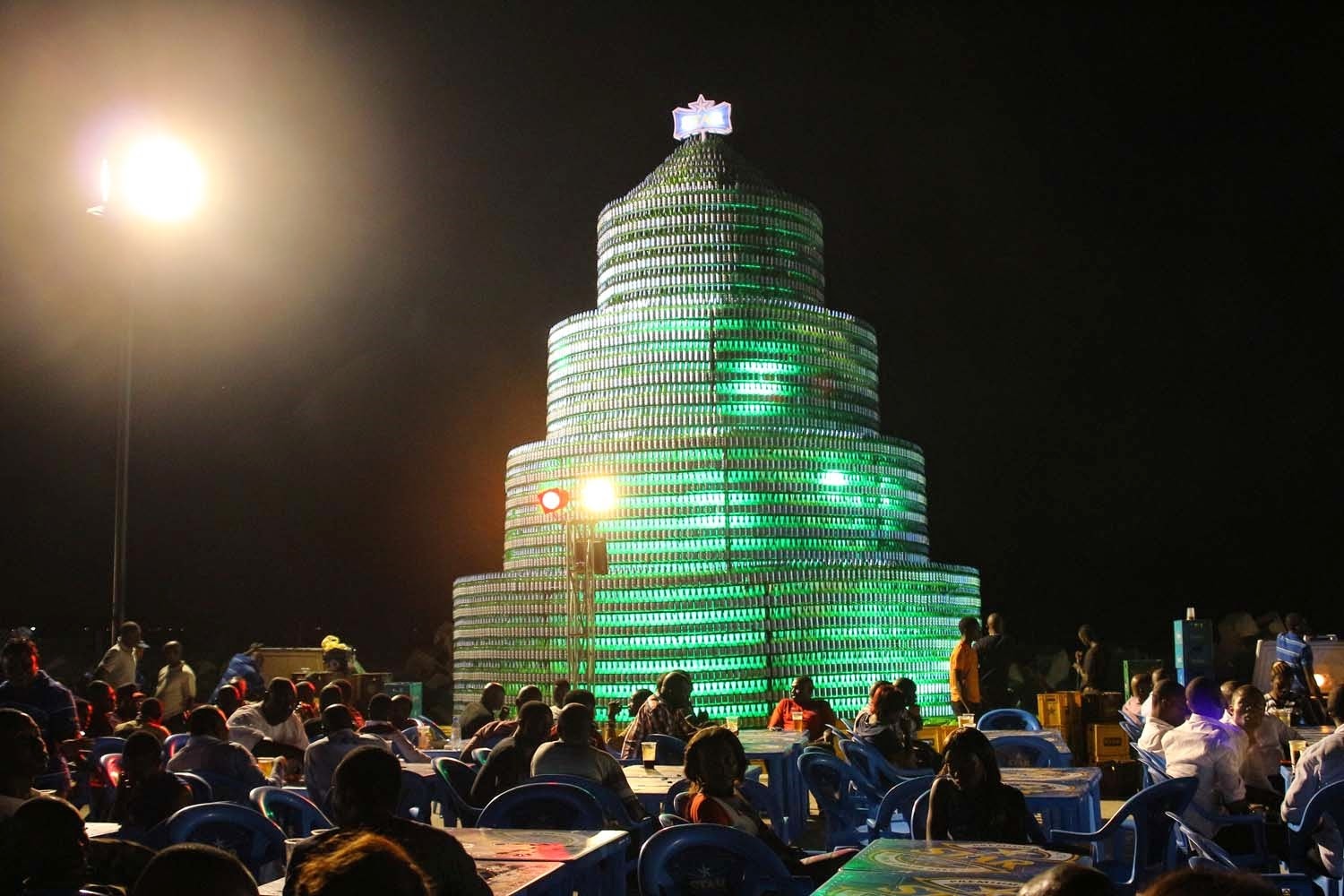 The World’s Largest Bottle Tree Built in Lagos by Star