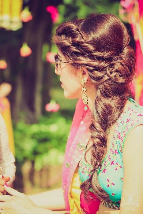 Cute Hairstyle for Wedding or party | Hairstyles For Mehndi, Barat, Walima  | Hairstyles 2022 - YouTube
