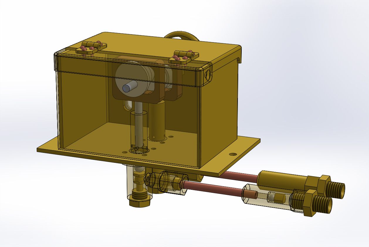 Württembergische T3 The mechanical lubricator.