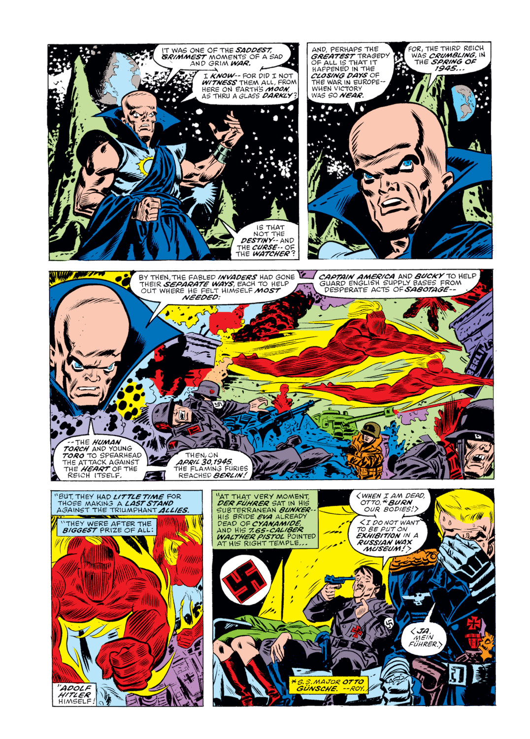 What If? (1977) Issue #4 - The Invaders had stayed together after World War Two #4 - English 6