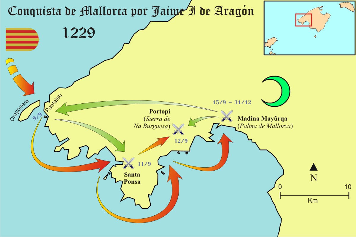 Cita con la historia y otras narraciones La conquista de Mallorca por