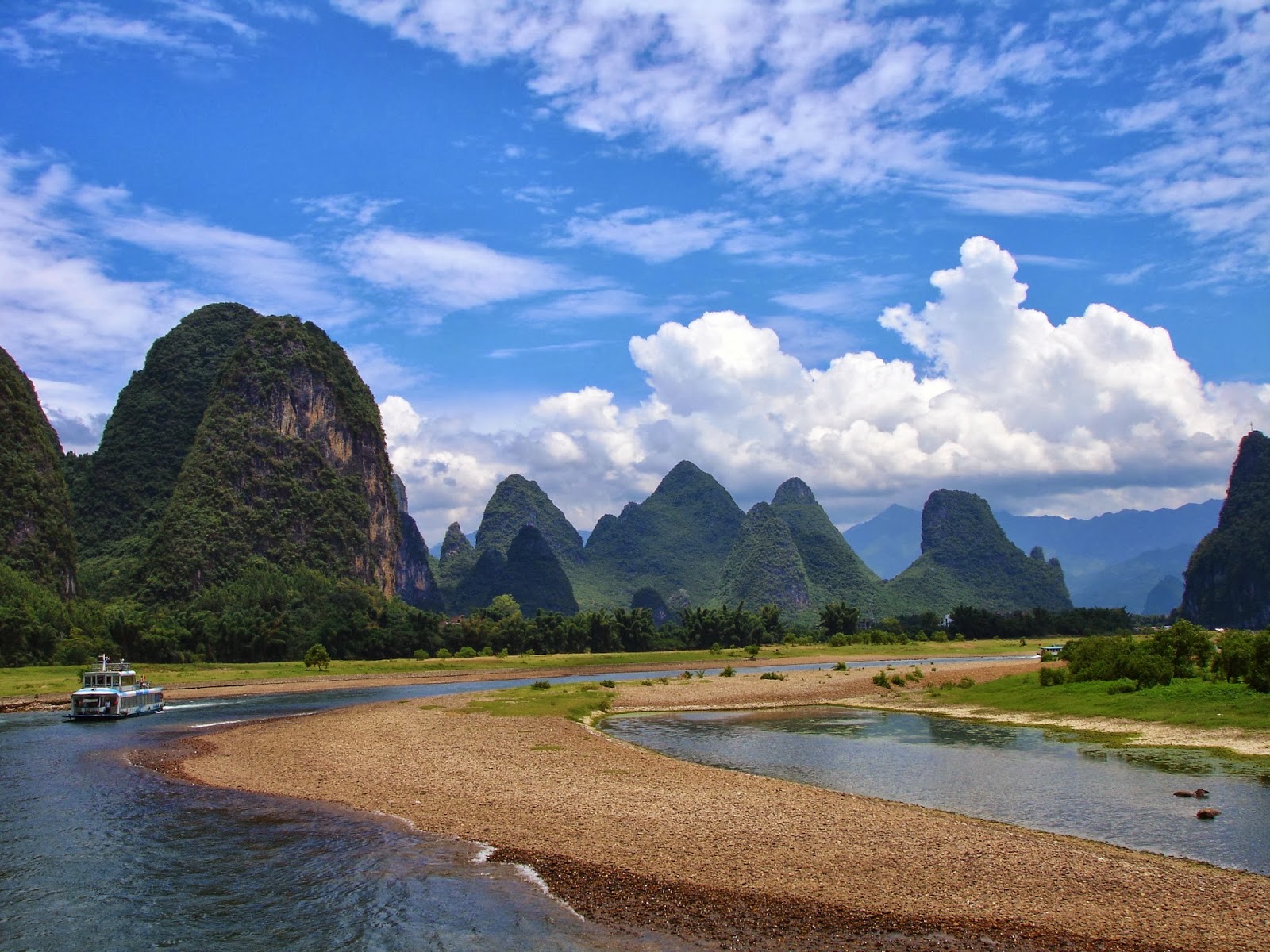 VIAJANDO POR EL MUNDO: SEGUNDO VIAJE A CHINA: Crucero por el río Li