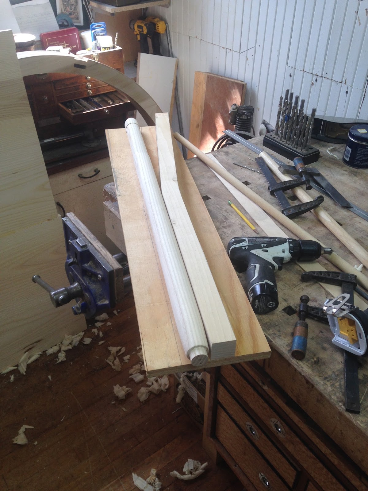 The Period Craftsmen: Steam Bending Kiln Dried Wood