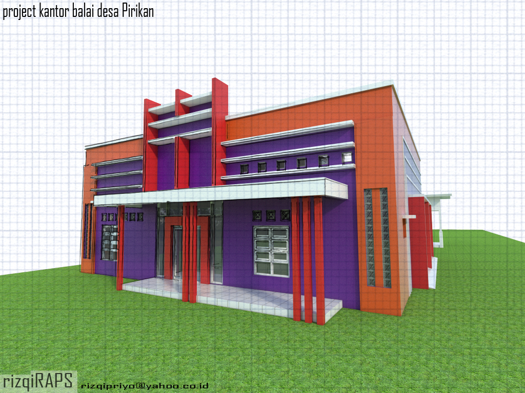  Desain  Kantor  Desa  Pirikan Desain  Rumah Online