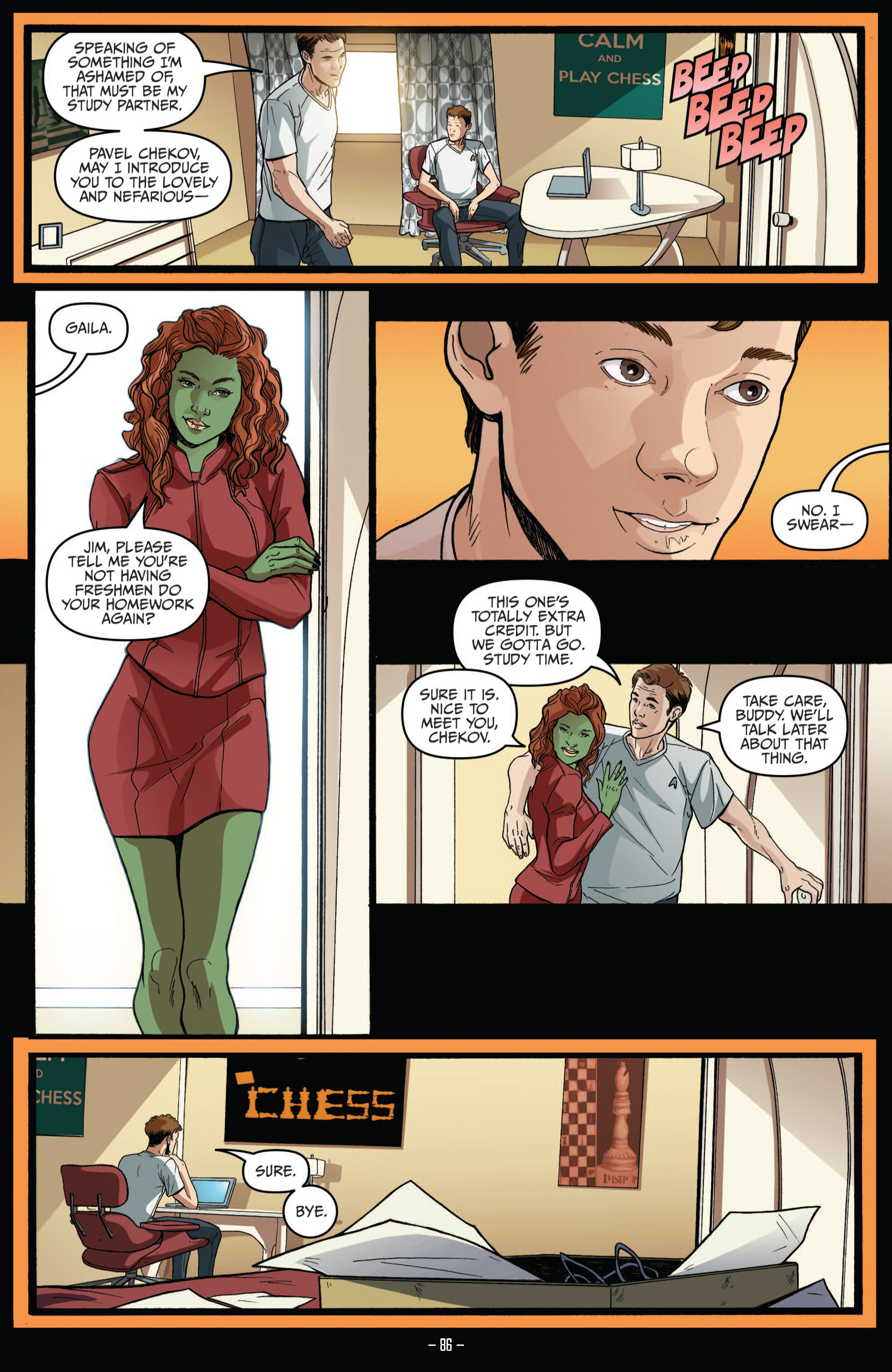 Read online Star Trek (2011) comic -  Issue # _TPB 5 - 87