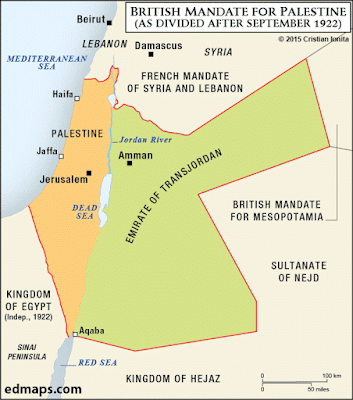 Uti possidetis juris and Israel's legal borders British_Mandate_for_Palestine_1922