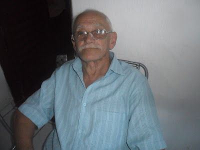 Bento Oliveira da Silva- 90 anos, morador da localidade Mosqueada