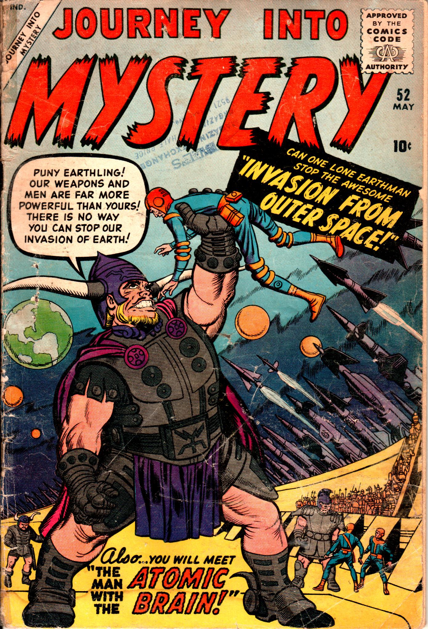 Read online Journey Into Mystery (1952) comic -  Issue #52 - 1