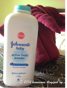 johnson's active fresh powder