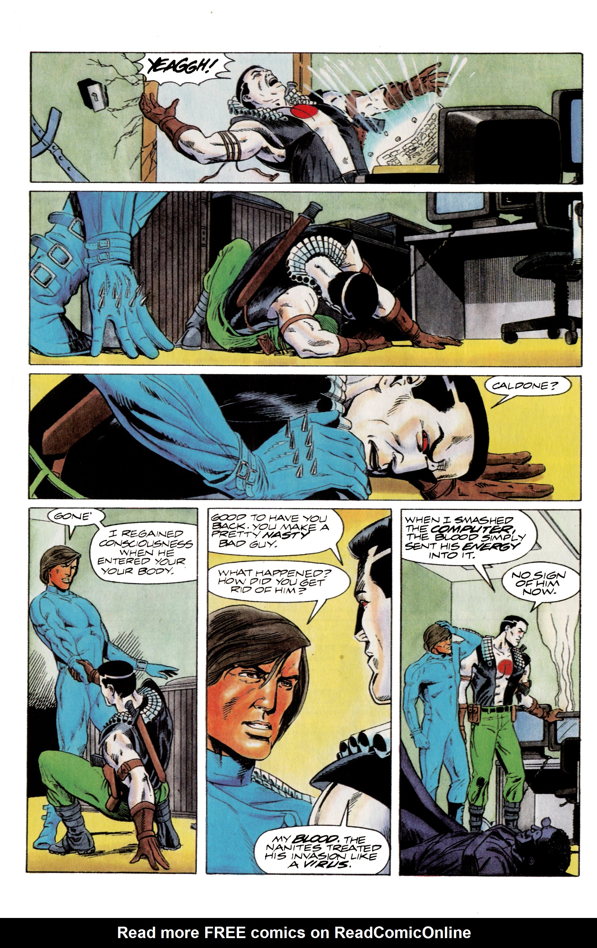 Read online Eternal Warrior (1992) comic -  Issue #14 - 21