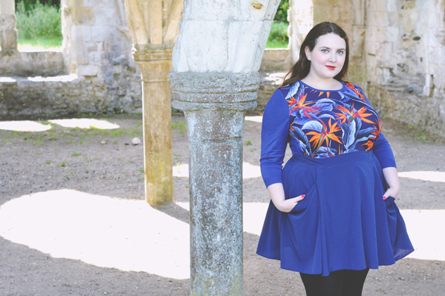 Plus size outfit for autumn