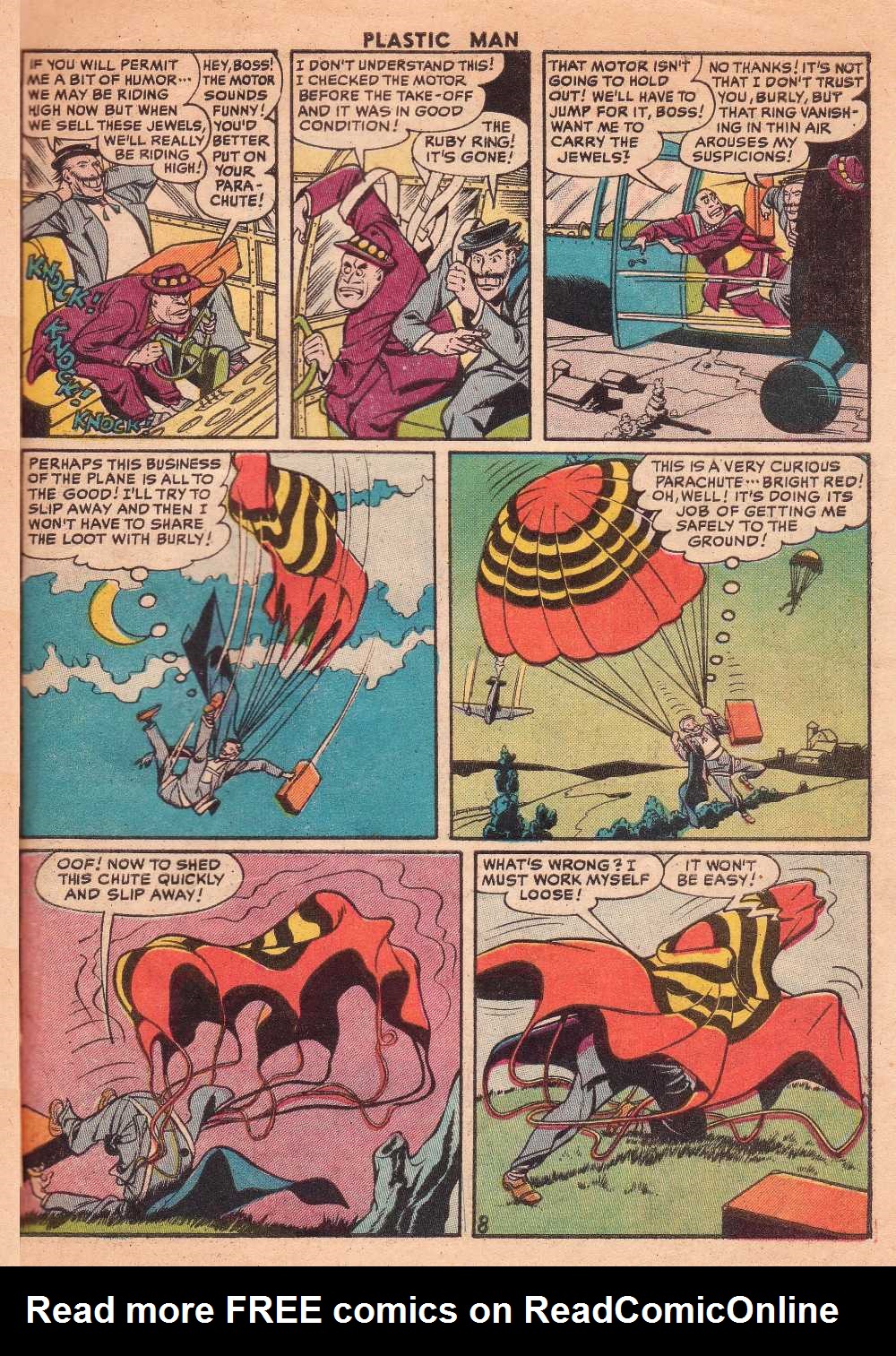 Read online Plastic Man (1943) comic -  Issue #60 - 31