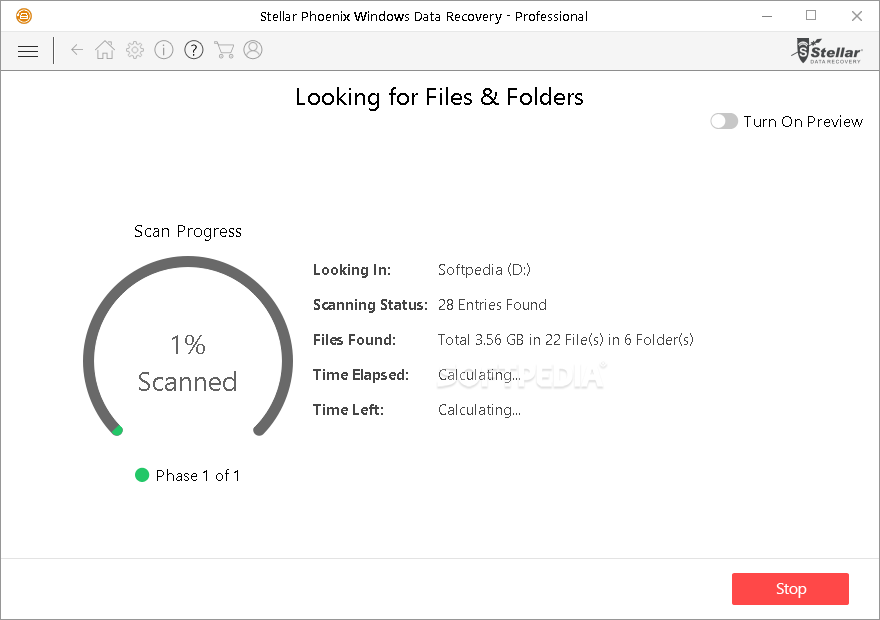 Stellar Phoenix Windows Data Recovery Professional 8.0.0.0