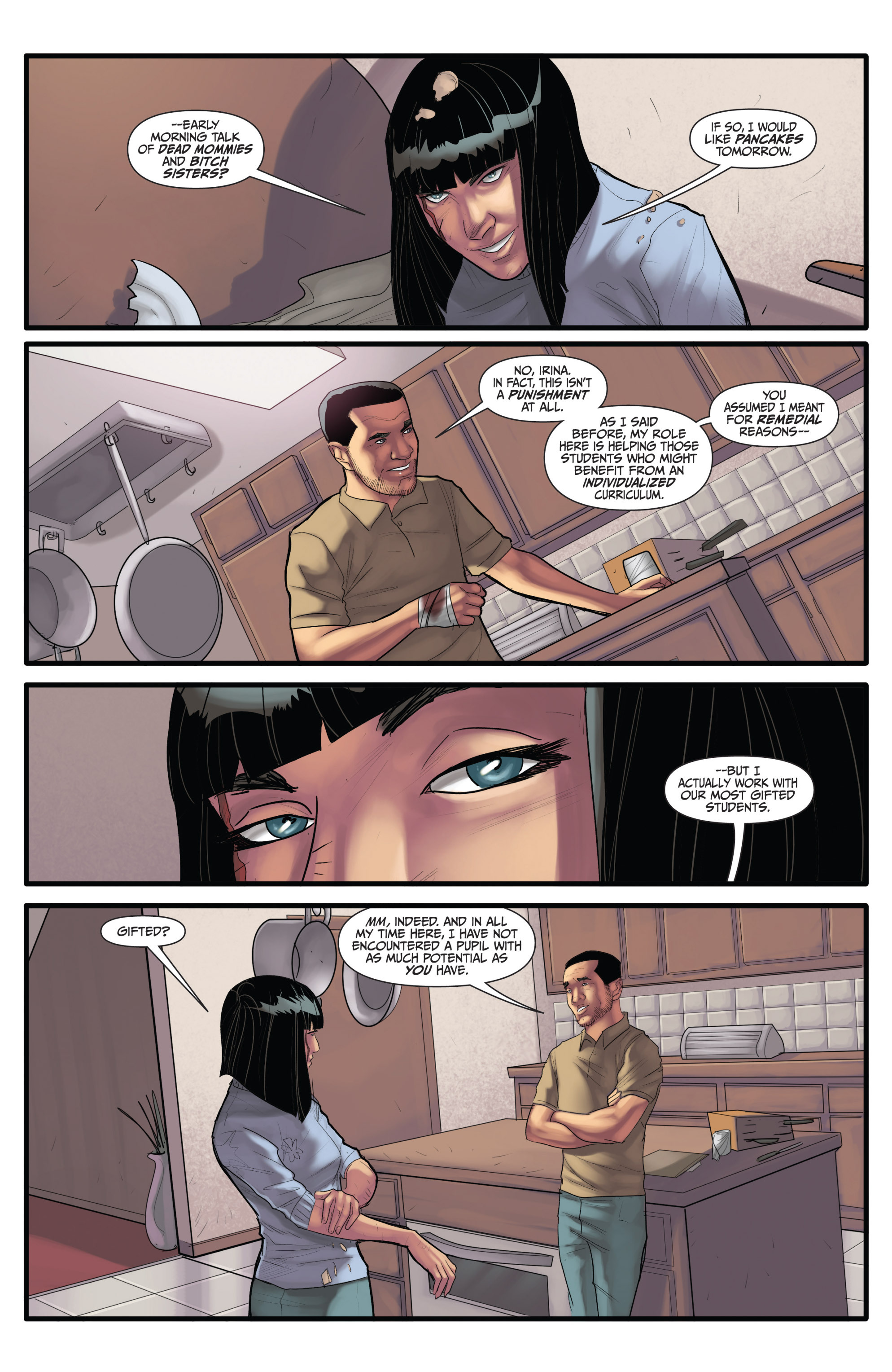 Read online Morning Glories comic -  Issue #30 - 26