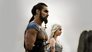 Khal Drogo with Daenery Targaryen Game of Thrones HD Wallpaper