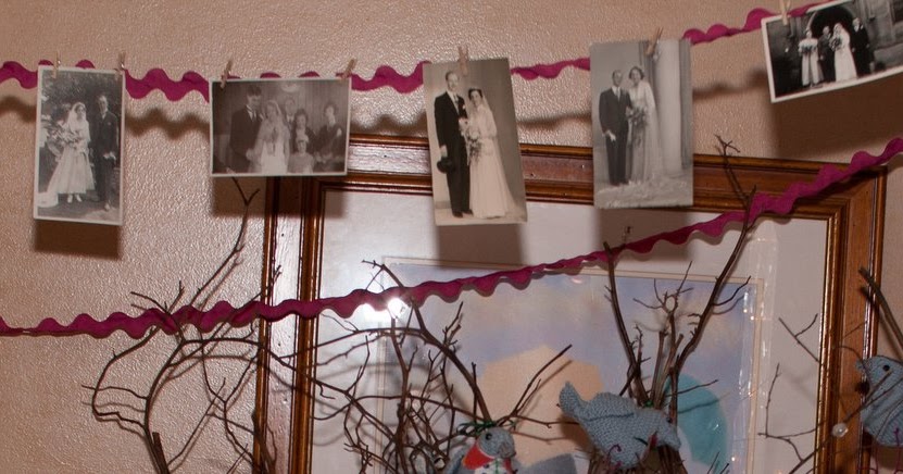 What Kate-Em did next.: Handmade wedding - photograph bunting part two.